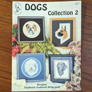 Dogs Collection 2 Cross Stitch Pattern Book